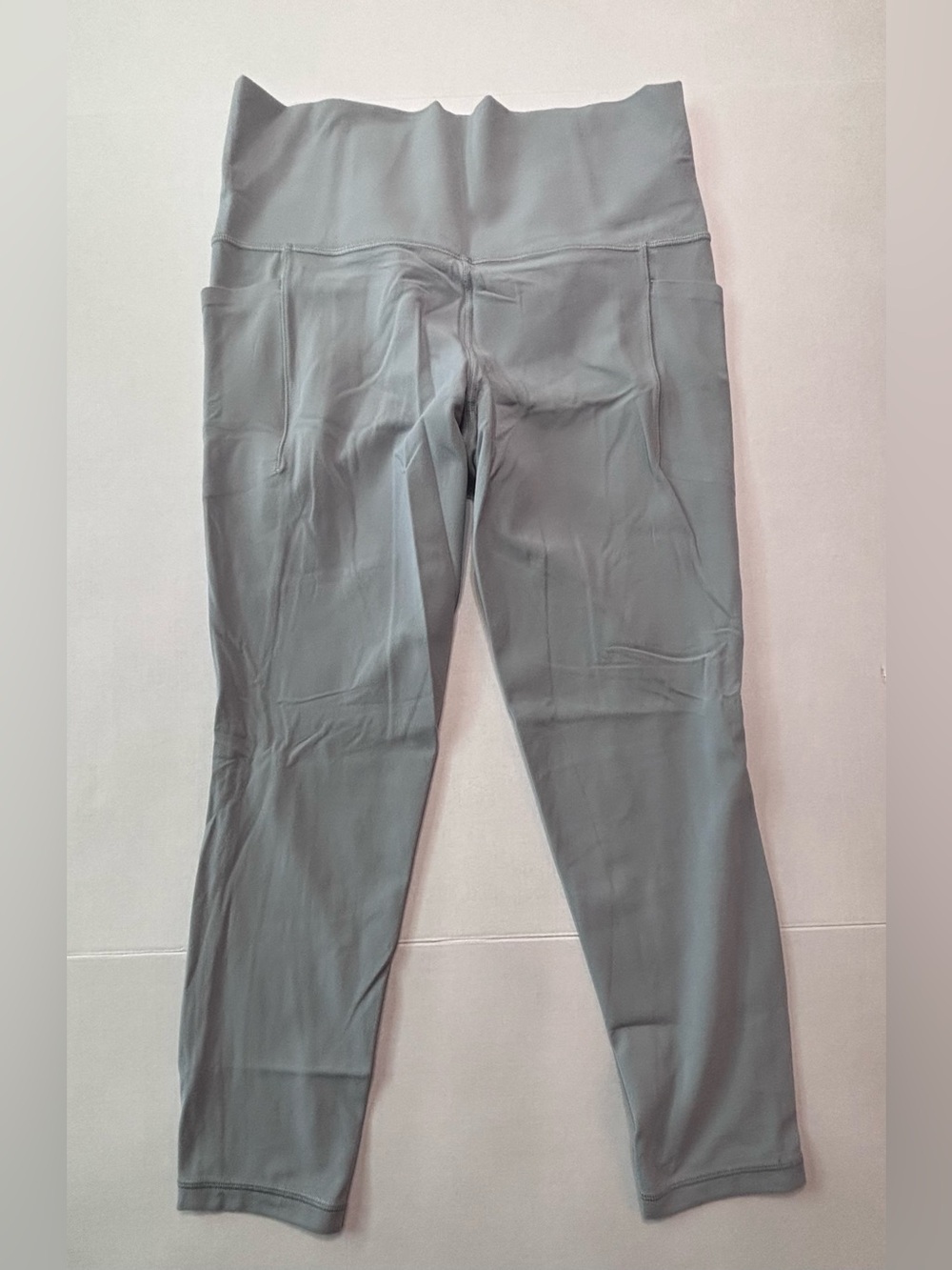 Athleta High-Waist Leggings in Light Gray